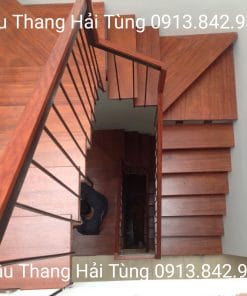 cầu thang xương cá đơn