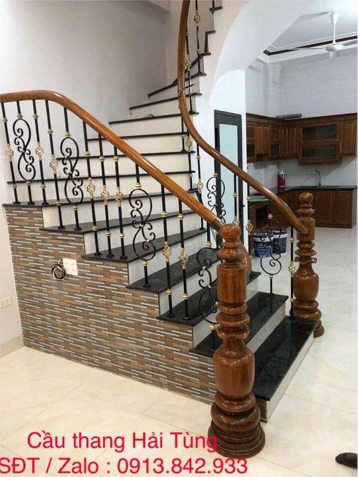 Cầu thang sắt nghệ thuật